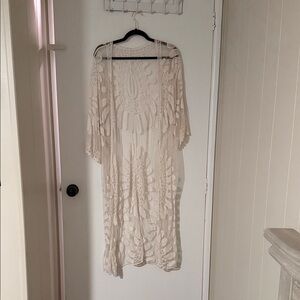 Lace cover up